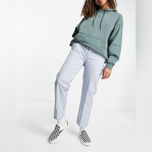 Dickies Women’s 874 Cropped Work Pants in Light Blue Size 0